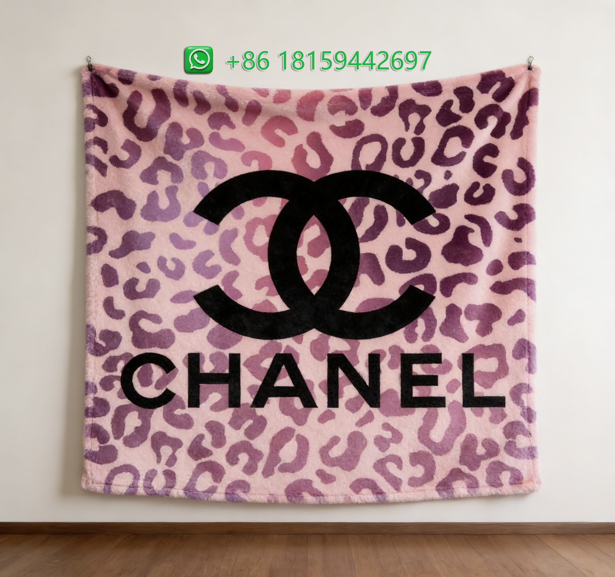 Chanel Throw Blankets
